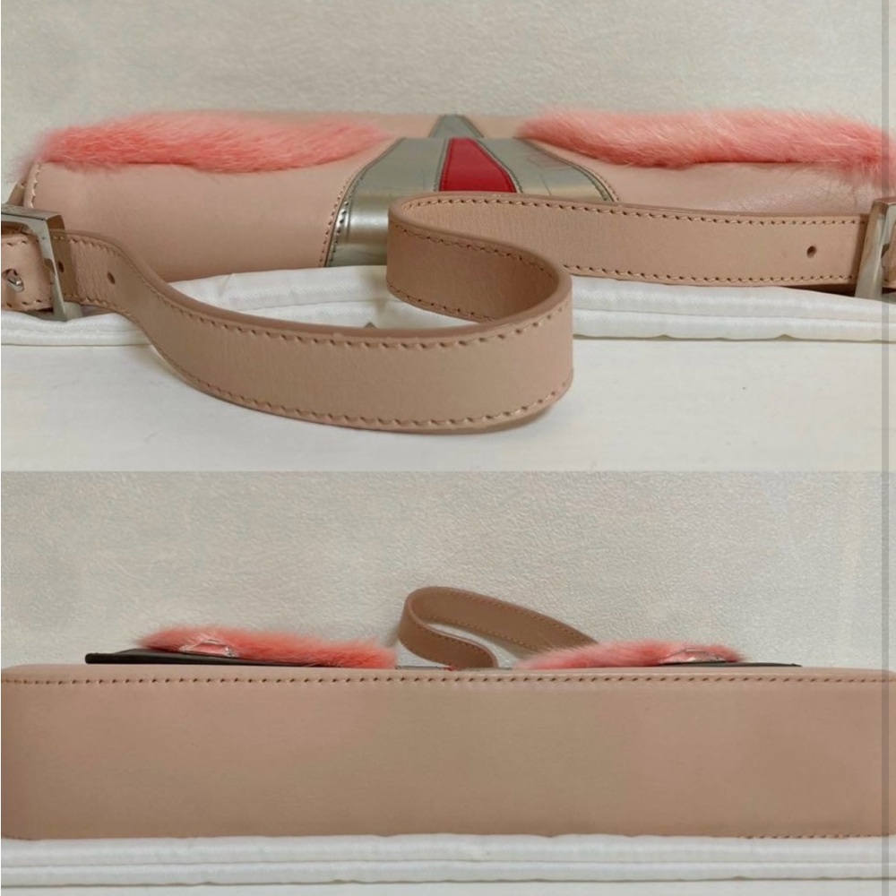 🦋Sold🦋 SOLD Fendi Baguette Pink Shoulder Bag - Picture 10 of 14
